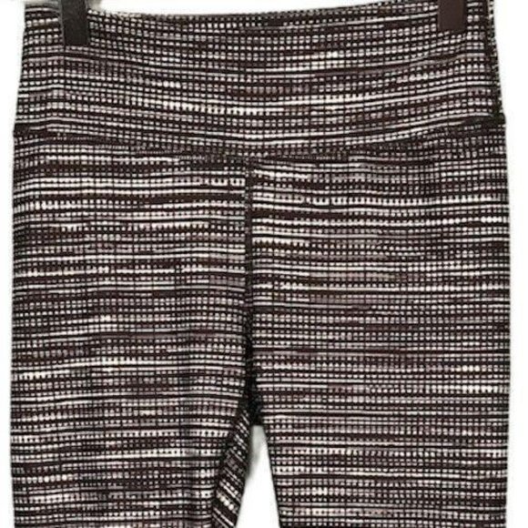 JoyLab Women's Leggings XS Extra Small Striped Bla - Picture 9 of 11